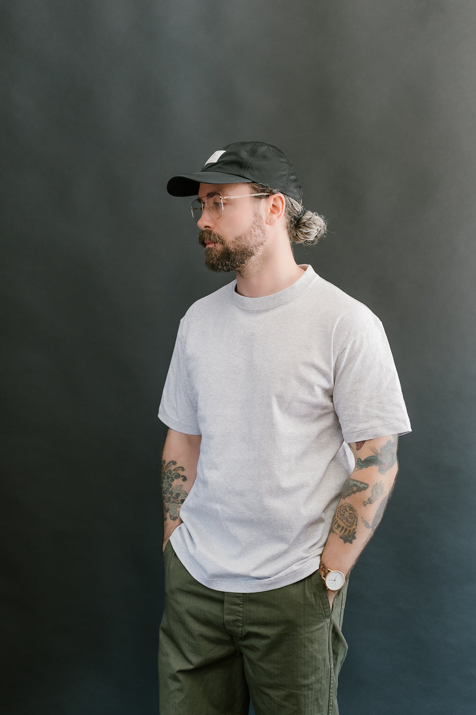 01-0018-64 - Just T-Shirt - Heather Grey