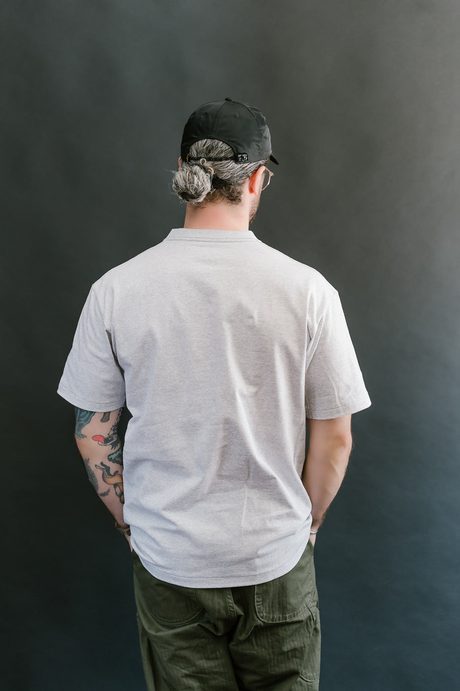 01-0018-64 - Just T-Shirt - Heather Grey