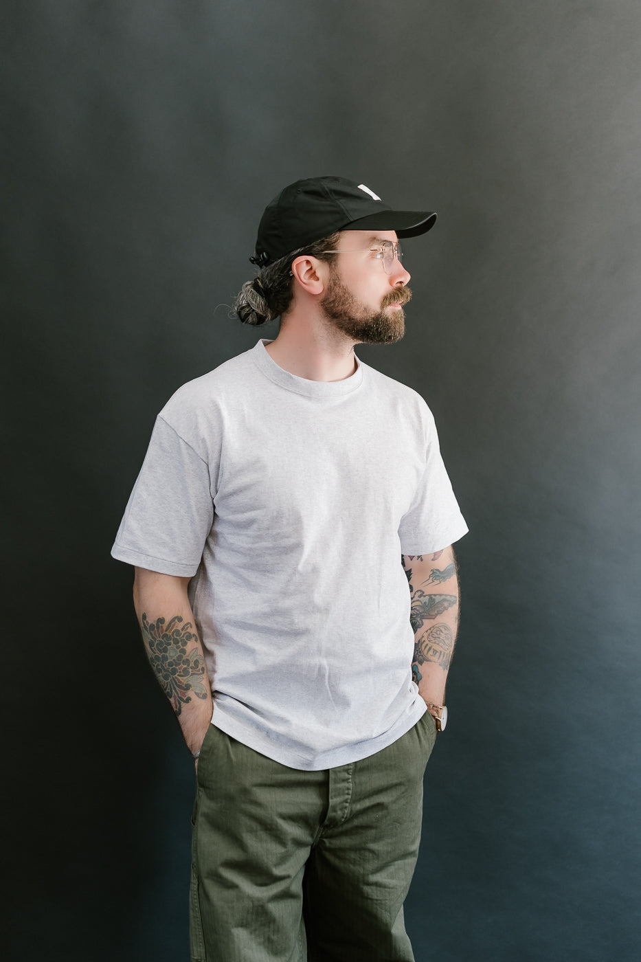 01-0018-64 - Just T-Shirt - Heather Grey