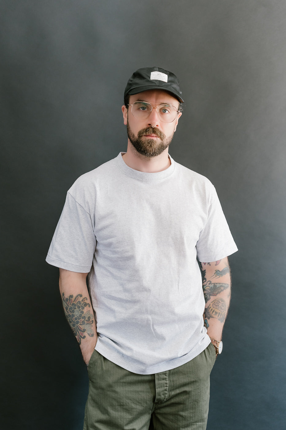 01-0018-64 - Just T-Shirt - Heather Grey