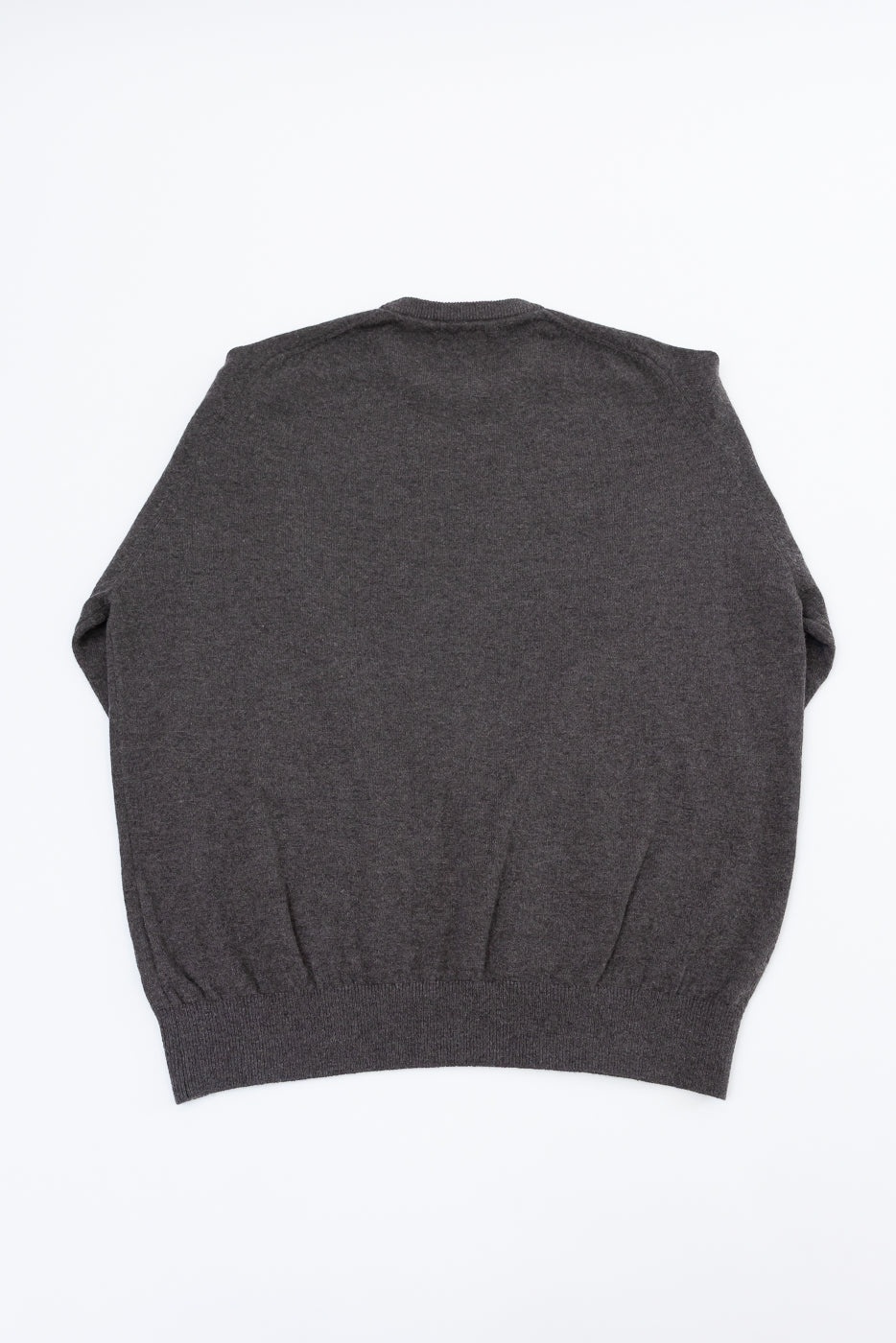 01-0050-53 - Simple Wool Crewneck Sweater - Brown
