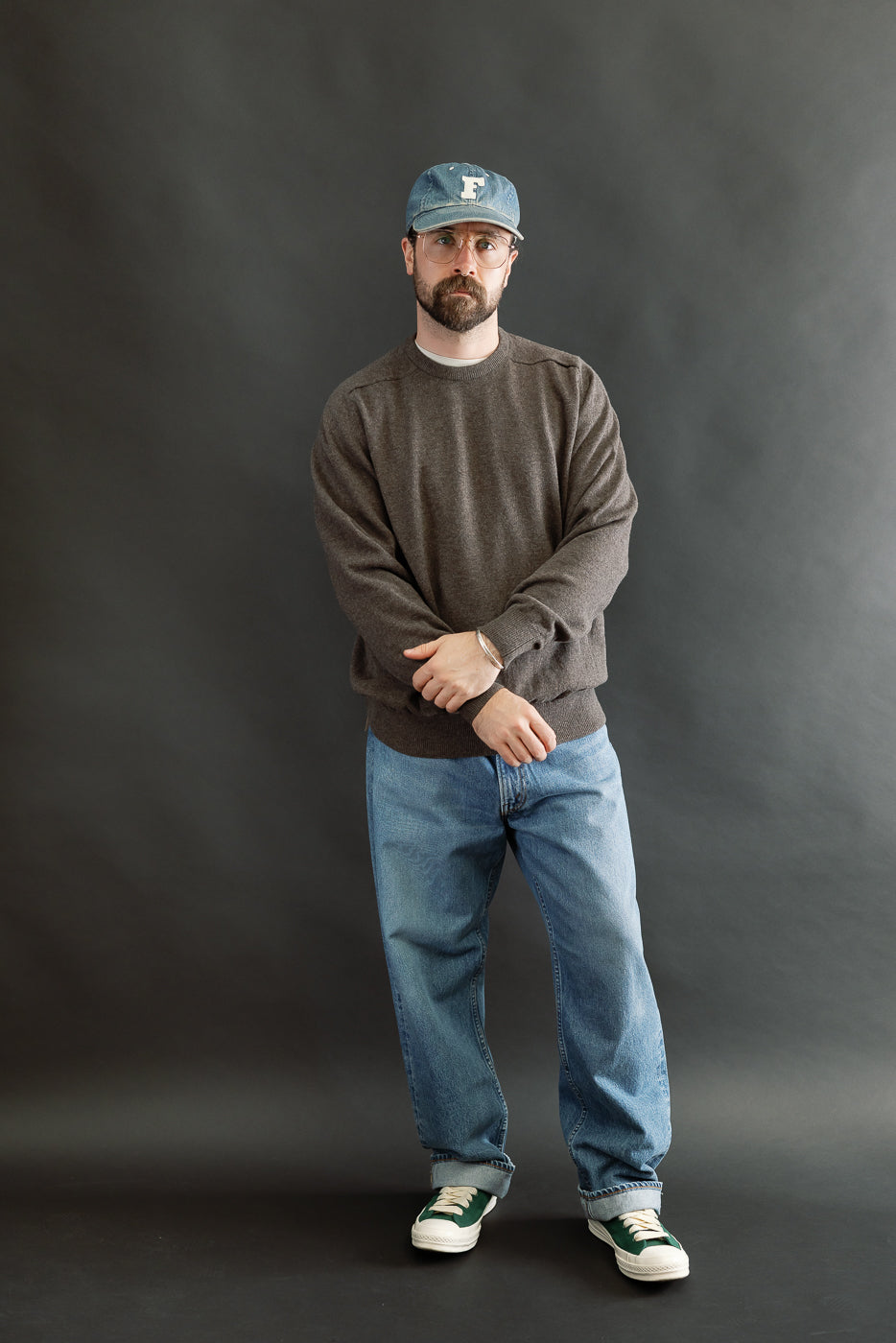01-1010W-95 - 101 Dad's Fit Denim Jeans - Used Denim Wash
