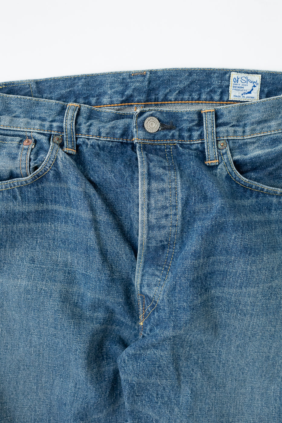01-1050SL-84 - 105 - Standard Fit Selvedge Denim - 2 Year Wash