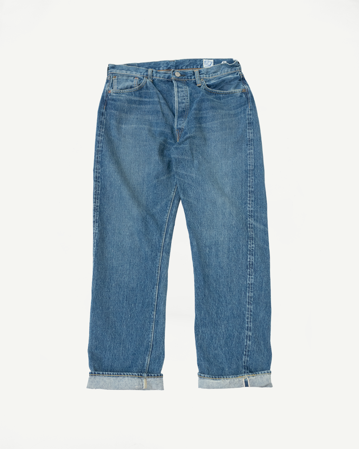 01-1050SL-84 - 105 - Standard Fit Selvedge Denim - 2 Year Wash