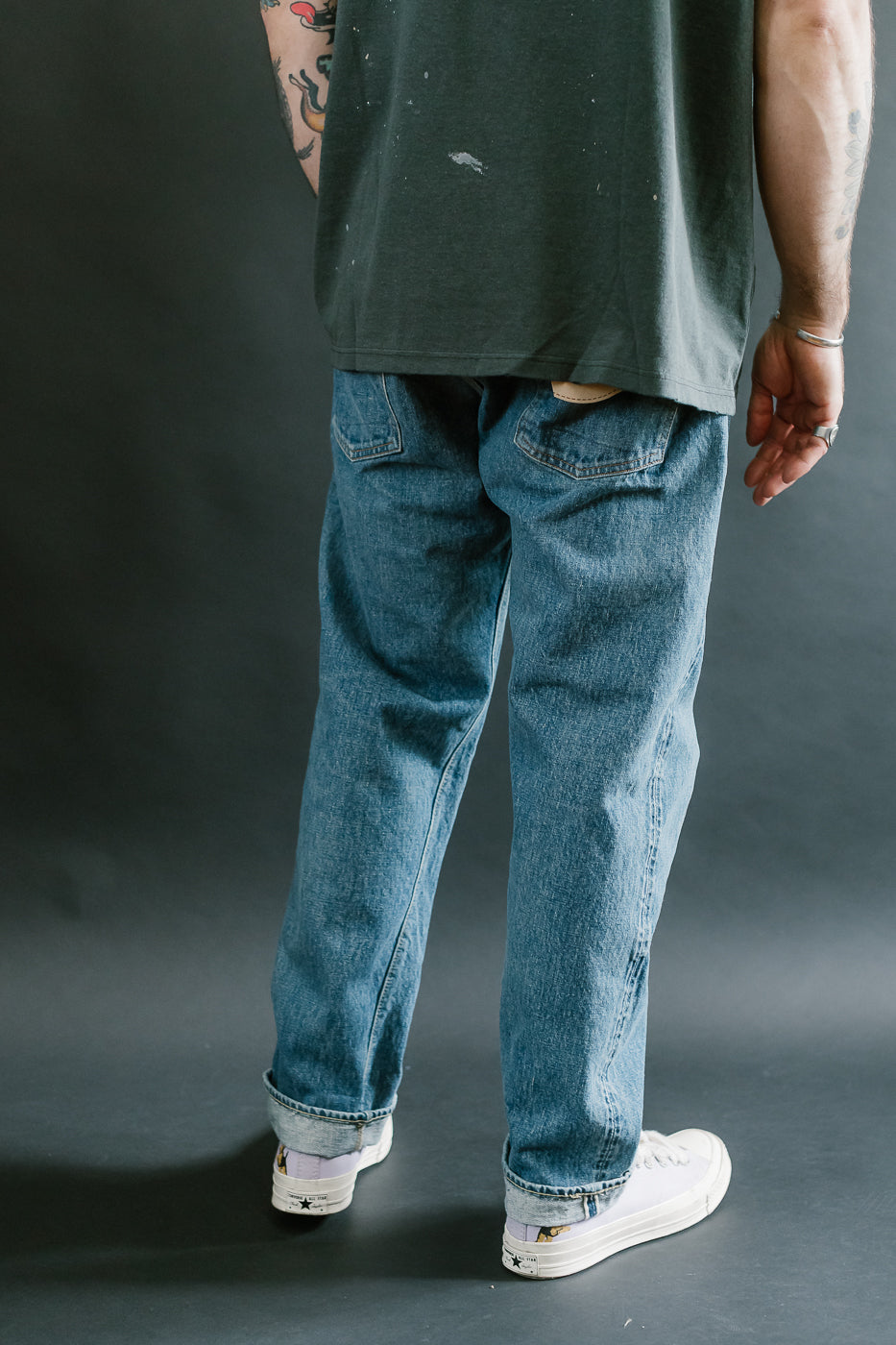 01-1050SL-84 - 105 - Standard Fit Selvedge Denim - 2 Year Wash