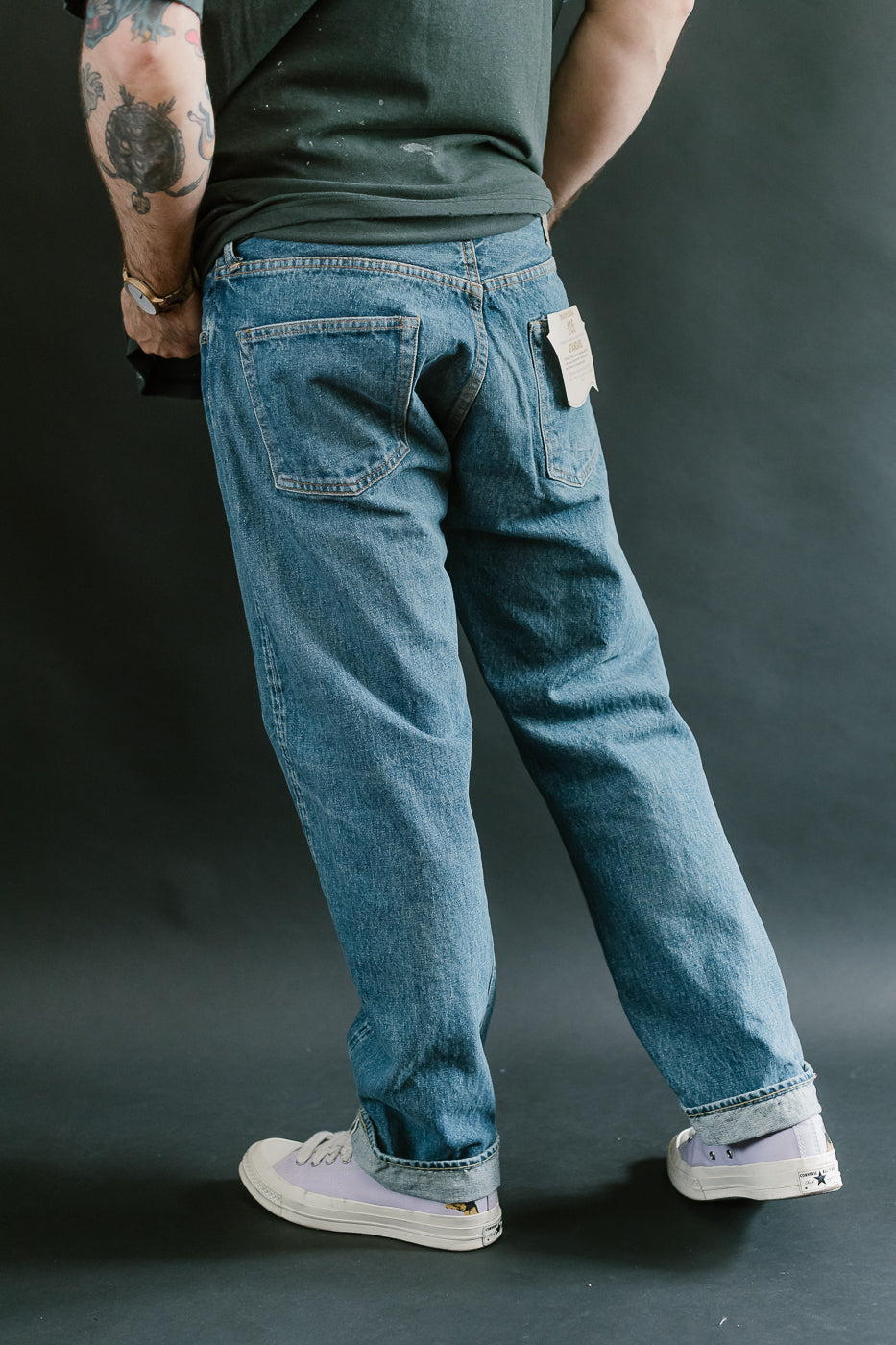 01-1050SL-84 - 105 - Standard Fit Selvedge Denim - 2 Year Wash