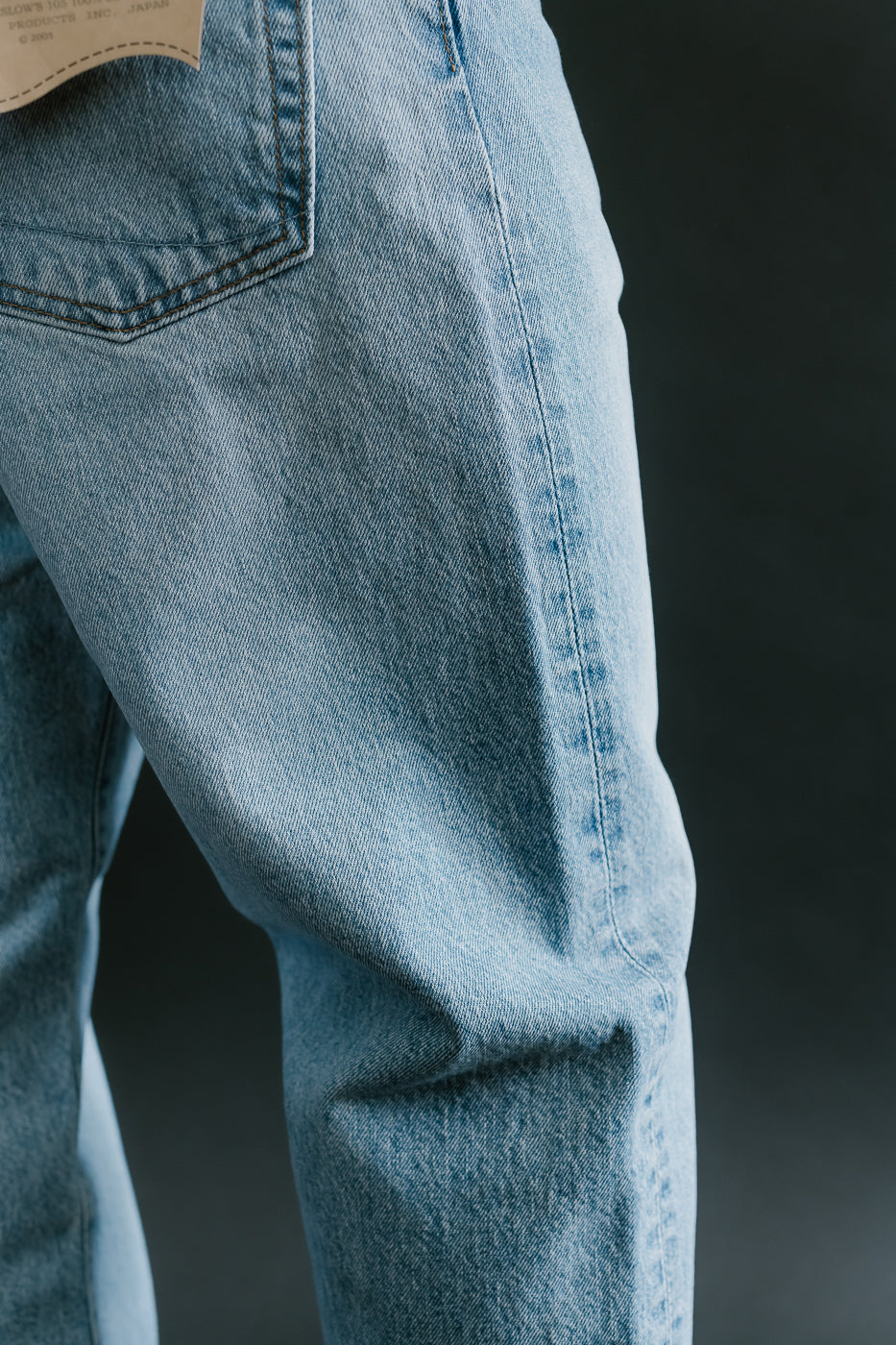 01-1050W-99 - 105 - Standard Fit Denim - 90s Sky Blue