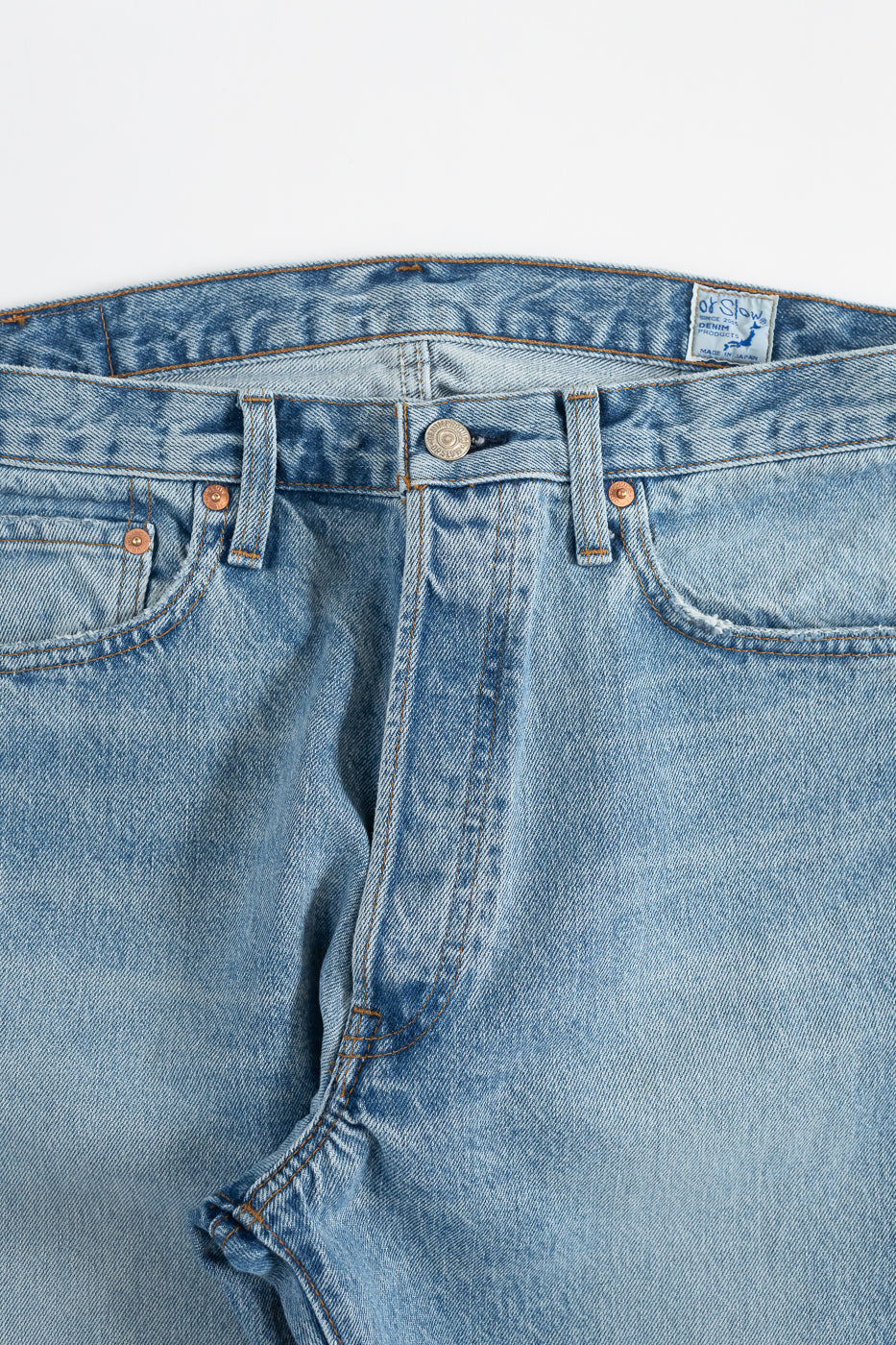 01-1050W-99 - 105 - Standard Fit Denim - 90s Sky Blue