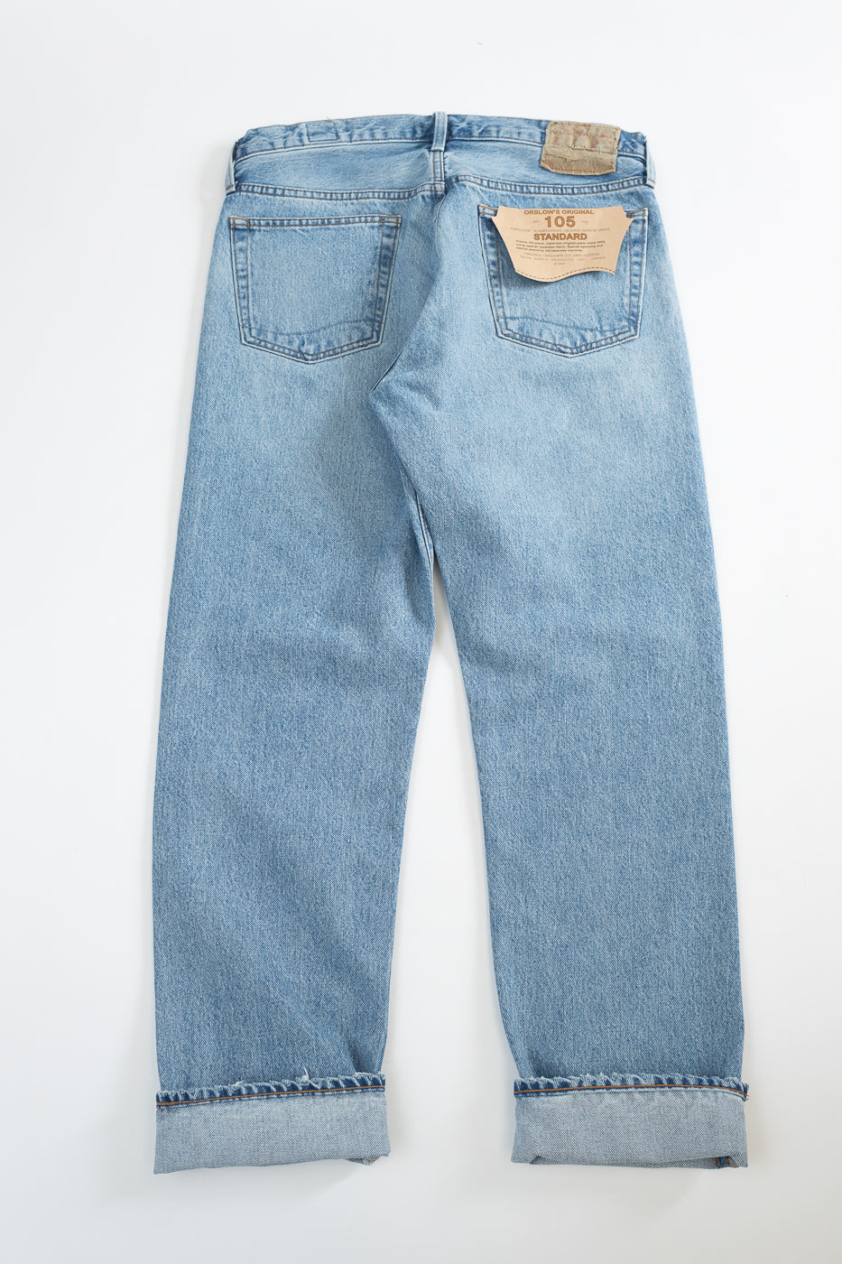 01-1050W-99 - 105 - Standard Fit Denim - 90s Sky Blue