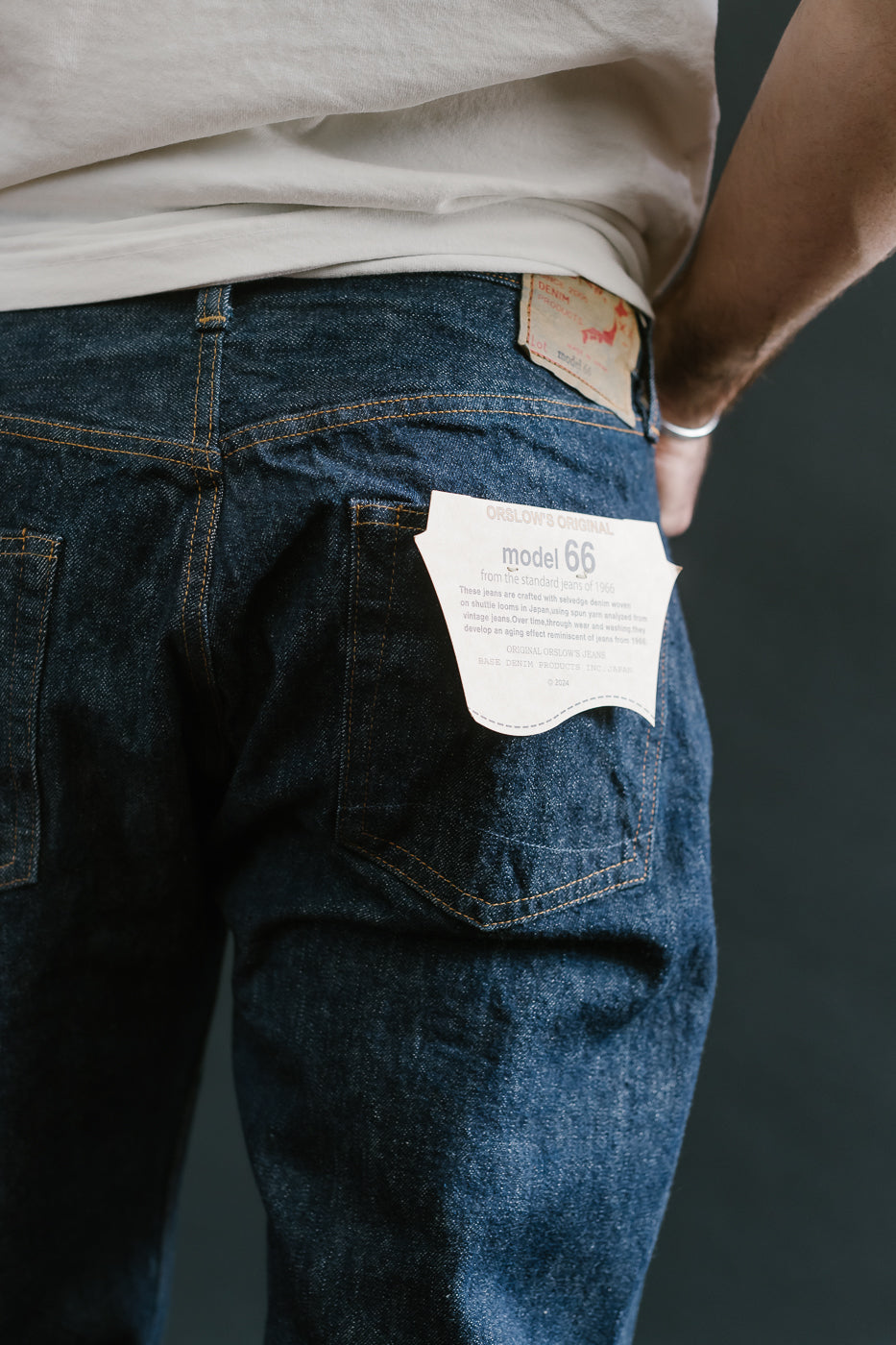 01-1056-81 - Model 66 Standard Selvedge Denim Pants - Indigo OW