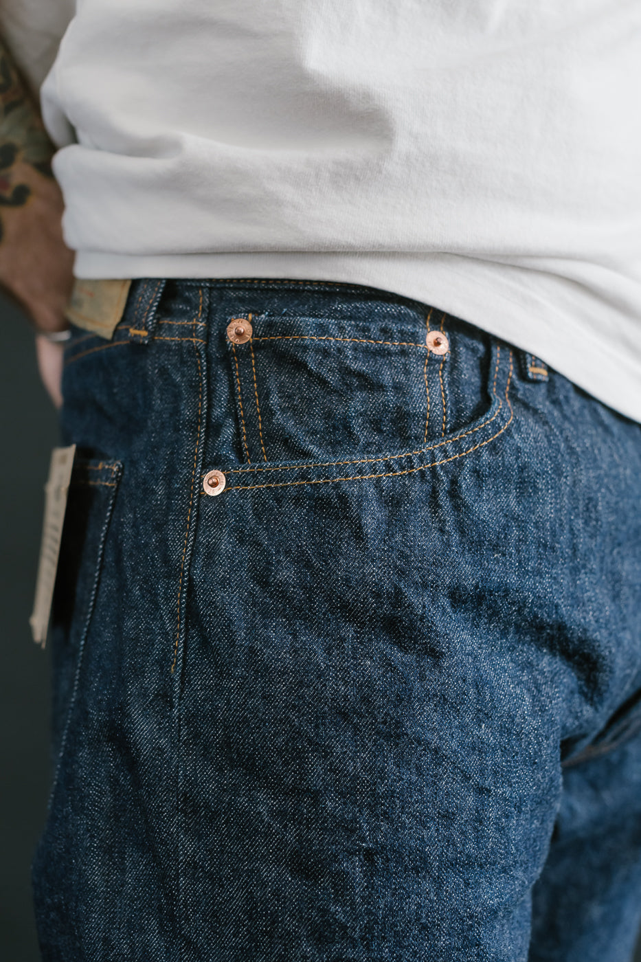 01-1056-81 - Model 66 Standard Selvedge Denim Pants - Indigo OW