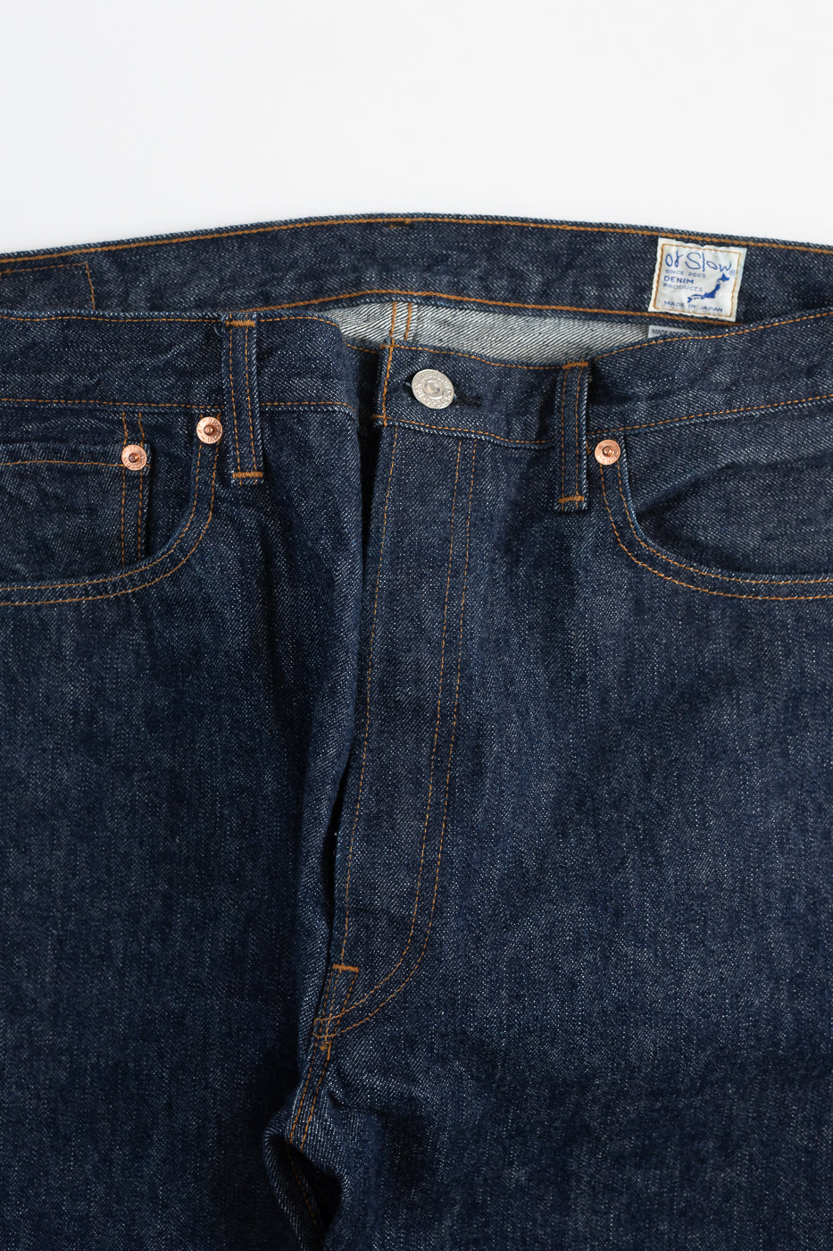 01-1056-81 - Model 66 Standard Selvedge Denim Pants - Indigo OW