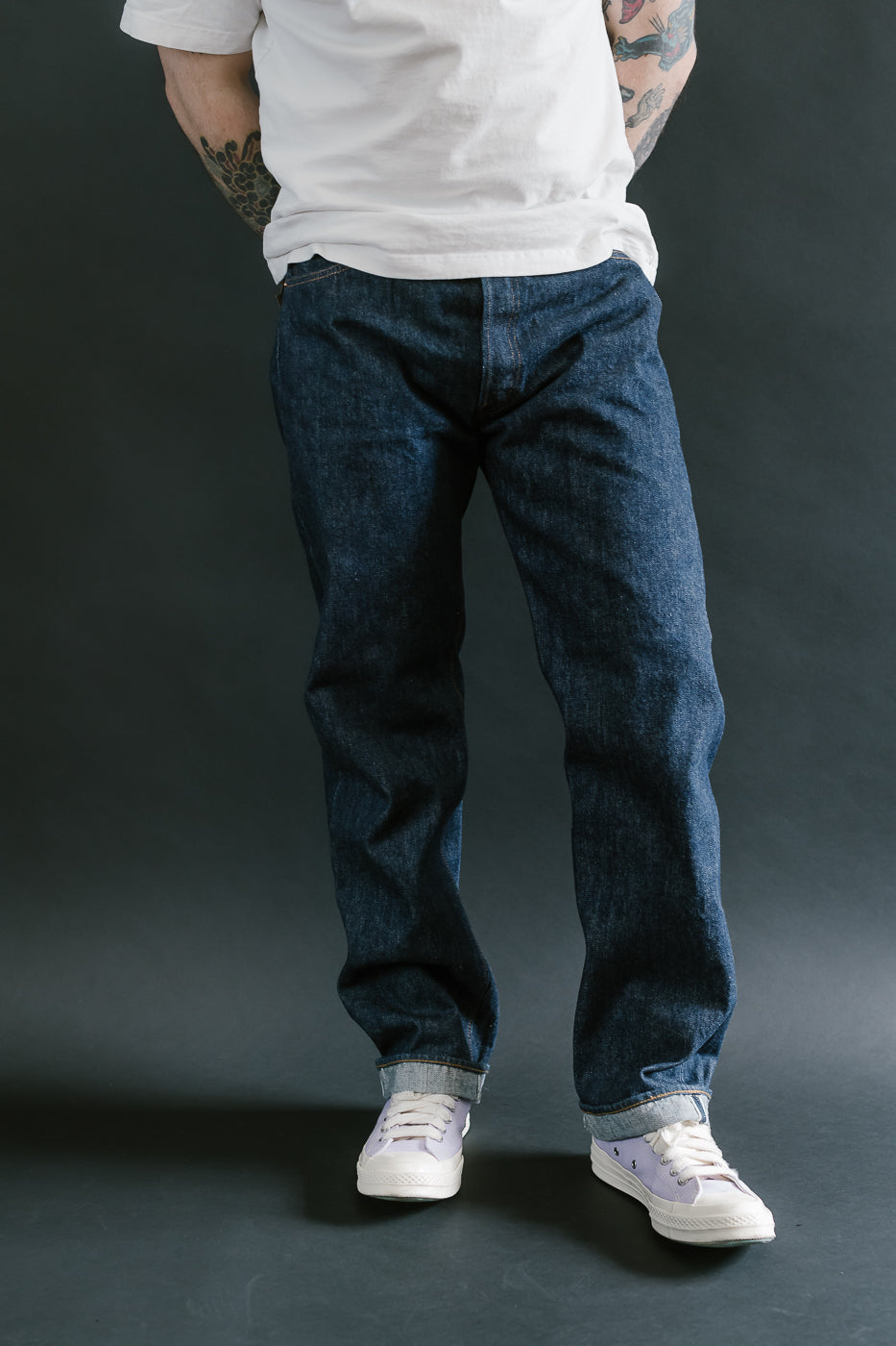 01-1056-81 - Model 66 Standard Selvedge Denim Pants - Indigo OW