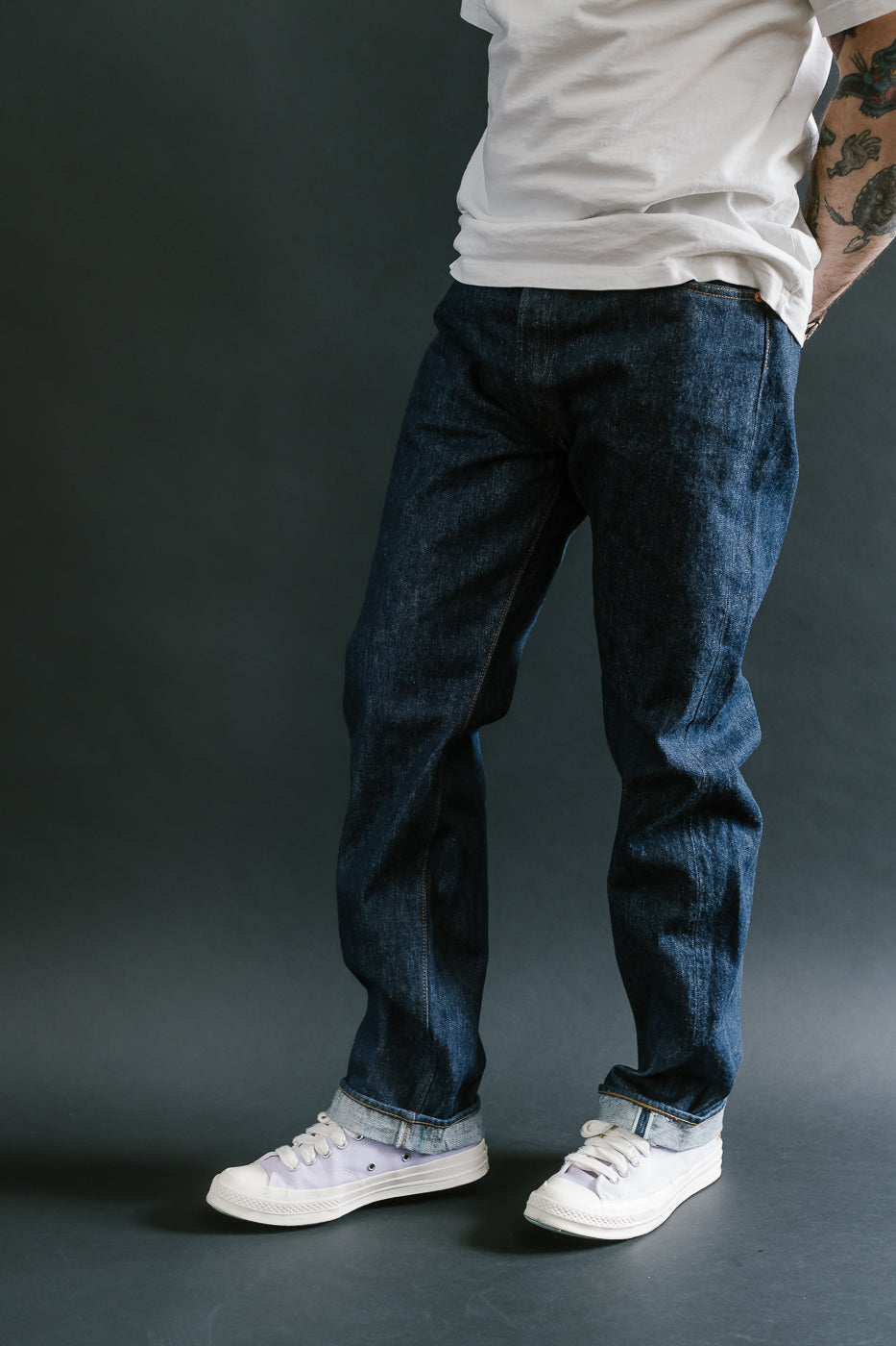 01-1056-81 - Model 66 Standard Selvedge Denim Pants - Indigo OW
