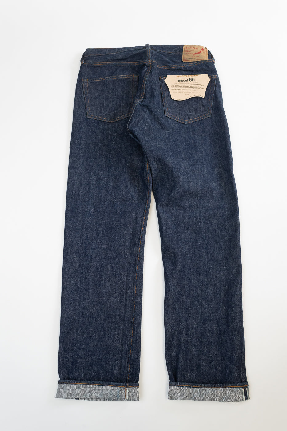 01-1056-81 - Model 66 Standard Selvedge Denim Pants - Indigo OW