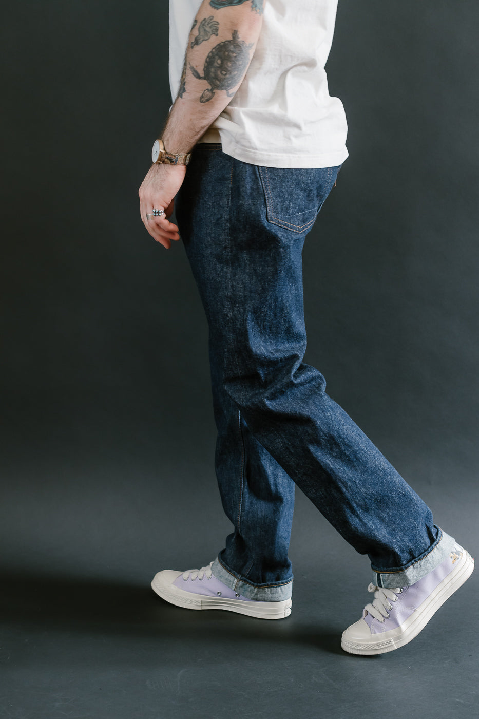 01-1056-81 - Model 66 Standard Selvedge Denim Pants - Indigo OW