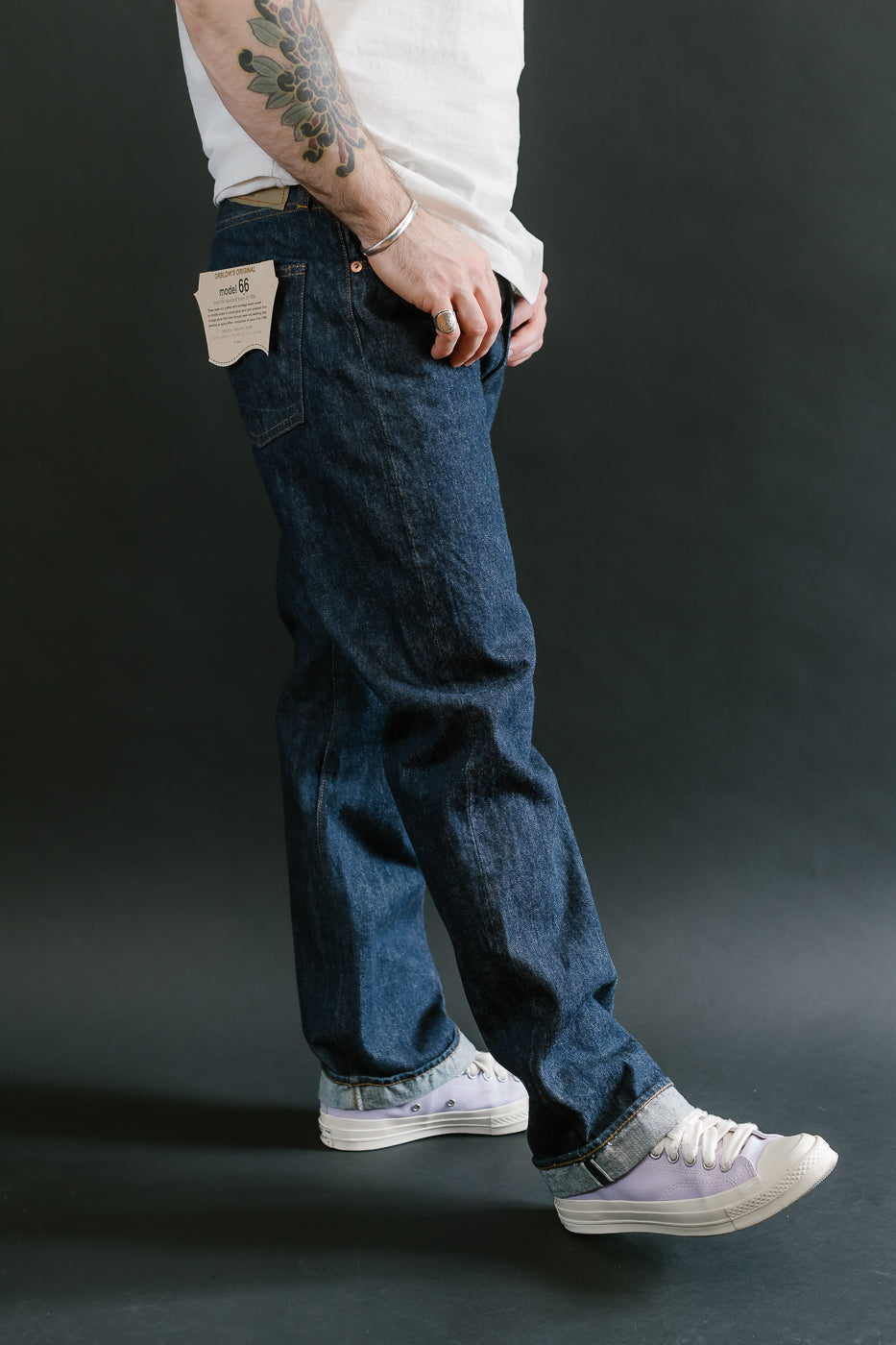 01-1056-81 - Model 66 Standard Selvedge Denim Pants - Indigo OW