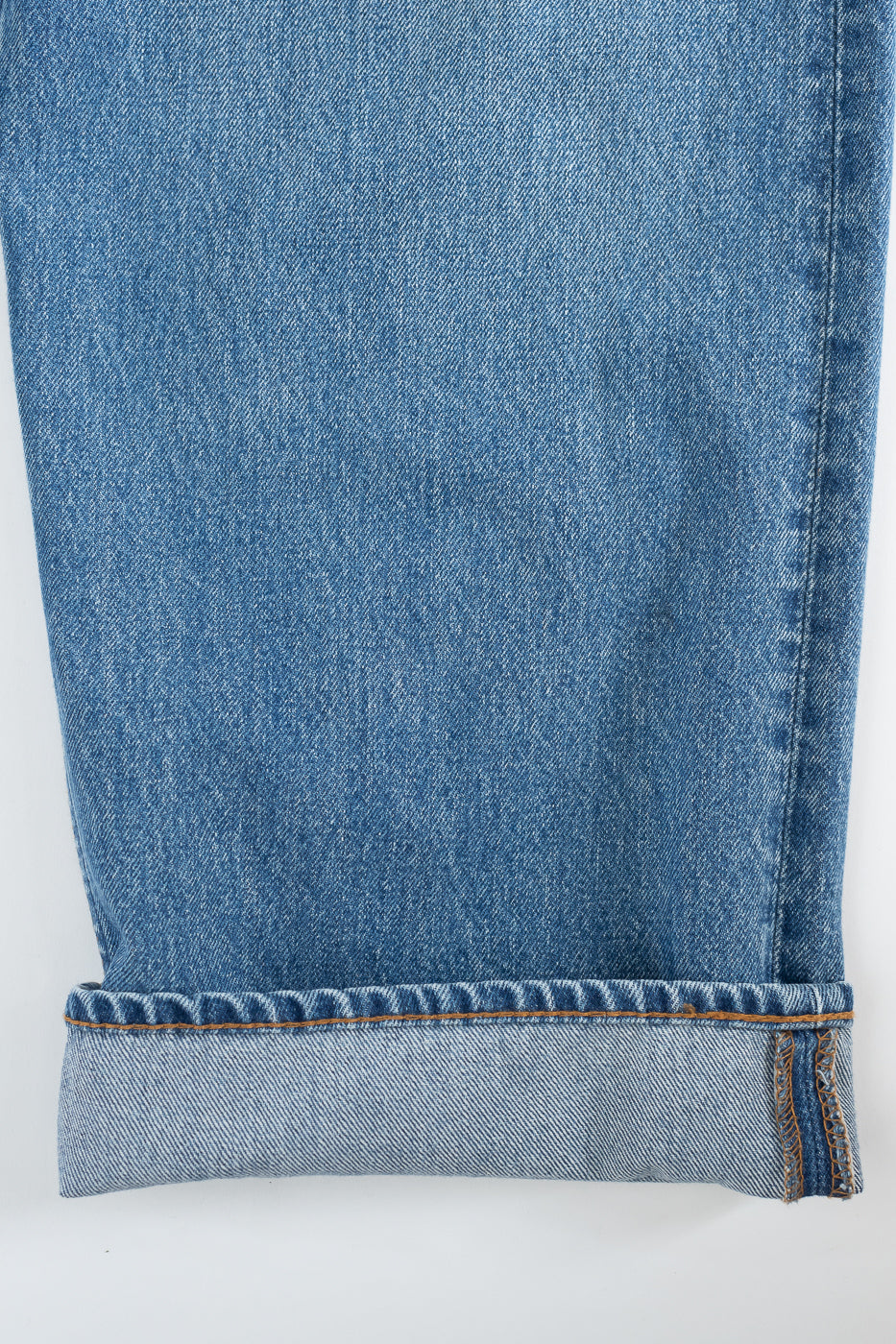 01-1100W-95 - 100 Super Dad's Fit Denim Jeans - Used Denim Wash