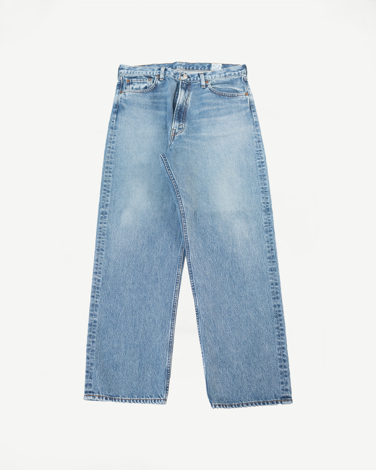 01-1010W-95 - 101 Dad's Fit Denim Jeans - Used Denim Wash