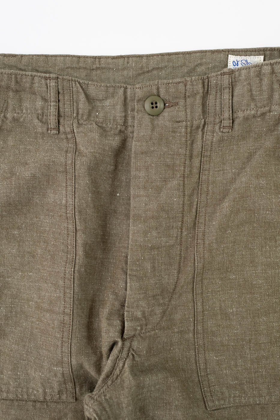01-5002-48 - Fatigue Pants Chambray - Standard Fit - Dusty Olive