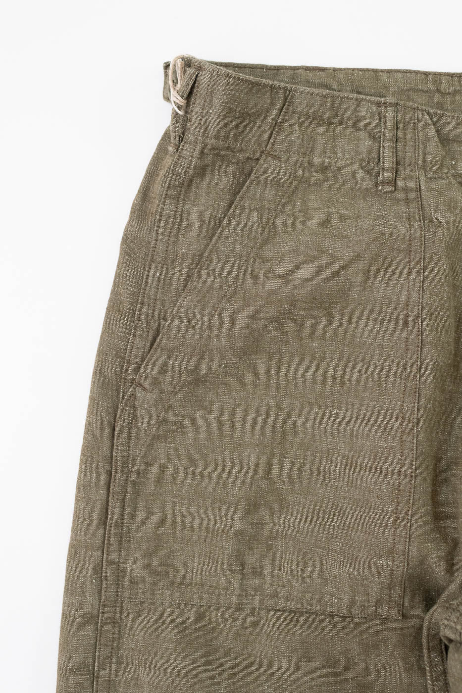 01-5002-48 - Fatigue Pants Chambray - Standard Fit - Dusty Olive