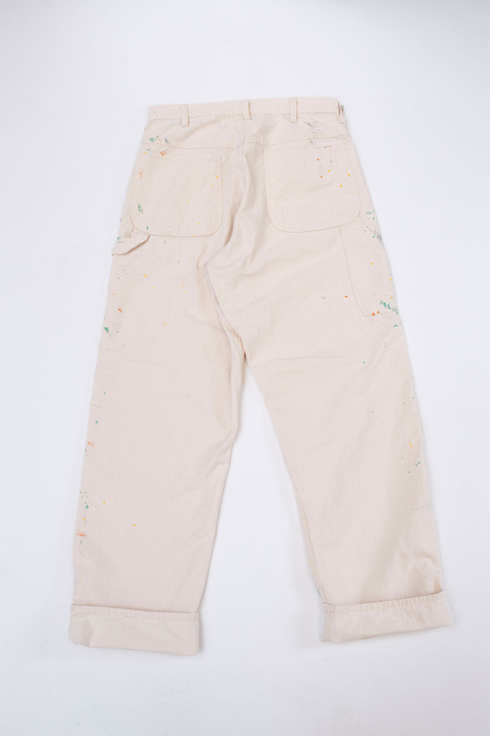 01-5120- P66 - Painters Pants Kinari Denim w/Paint - Ecru
