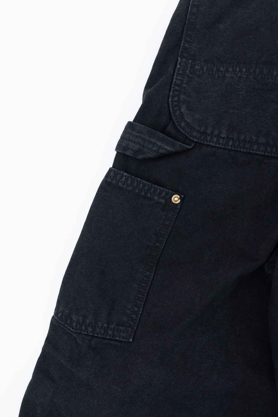 01-5328-61S - Dad's Fit Painter's Pants Canvas - Black | Dant