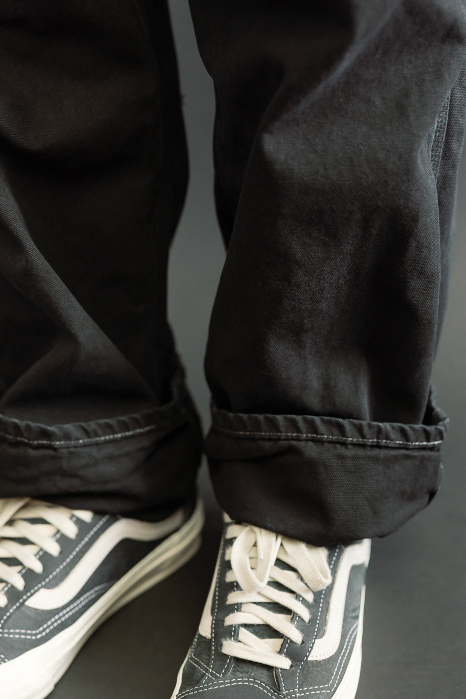 01-5328-61S - Dad's Fit Painter's Pants Canvas - Black