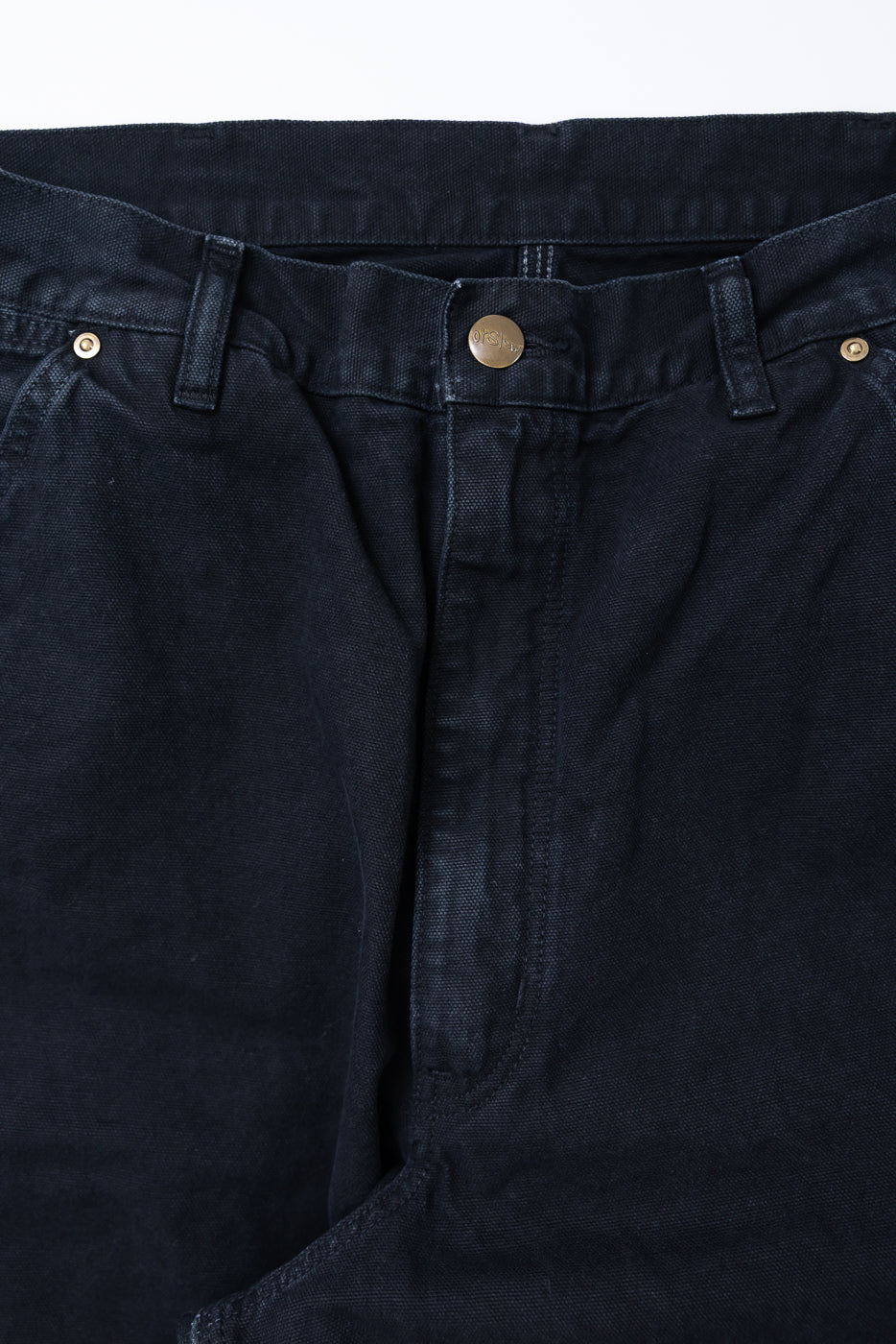 01-5328-61S - Dad's Fit Painter's Pants Canvas - Black | Dant