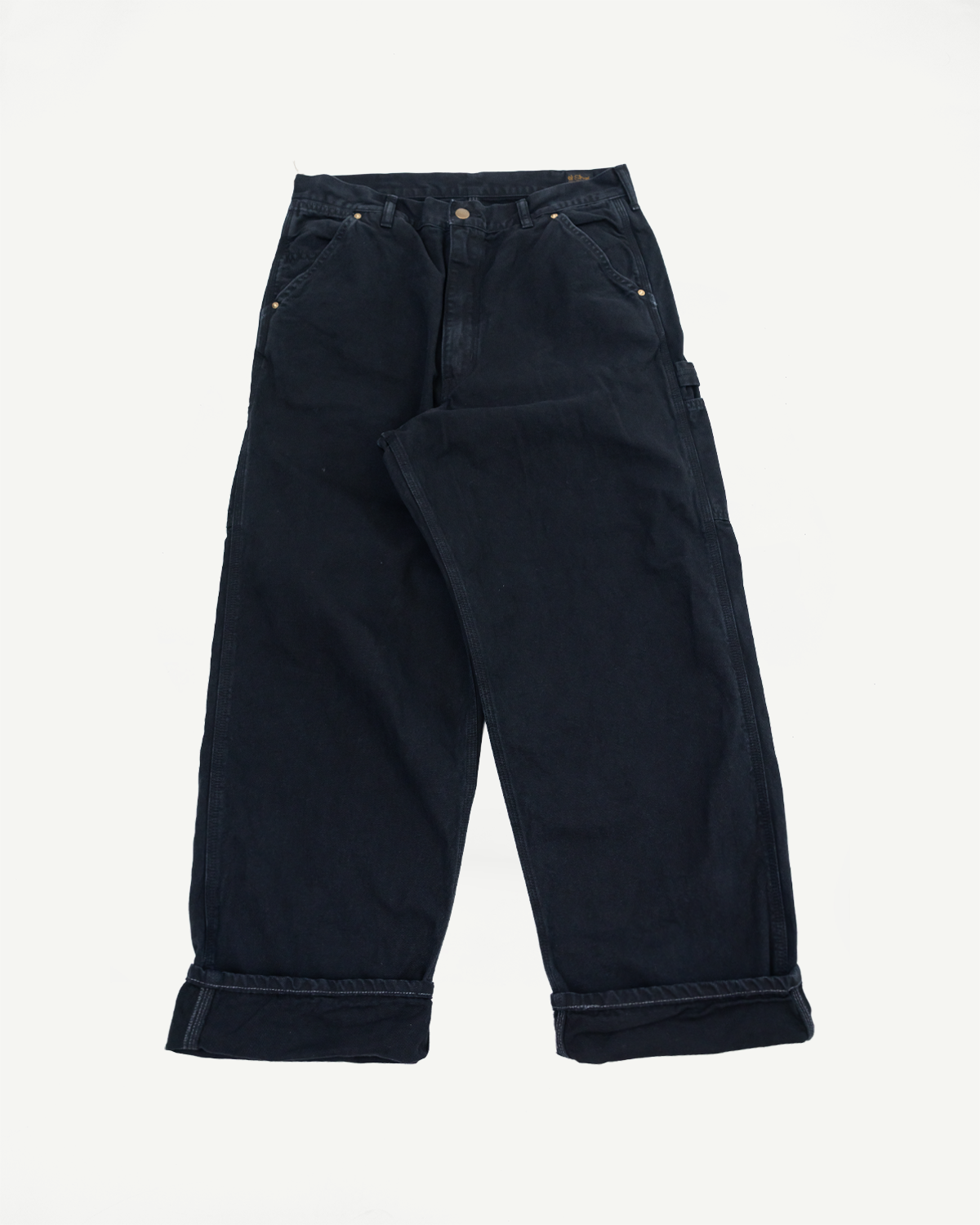 01-5328-61S - Dad's Fit Painter's Pants Canvas - Black