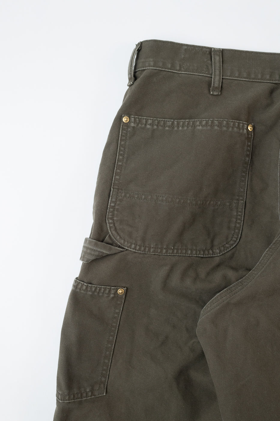 01-5328-76- Dad's Fit Painter's Pants Canvas - Army Green