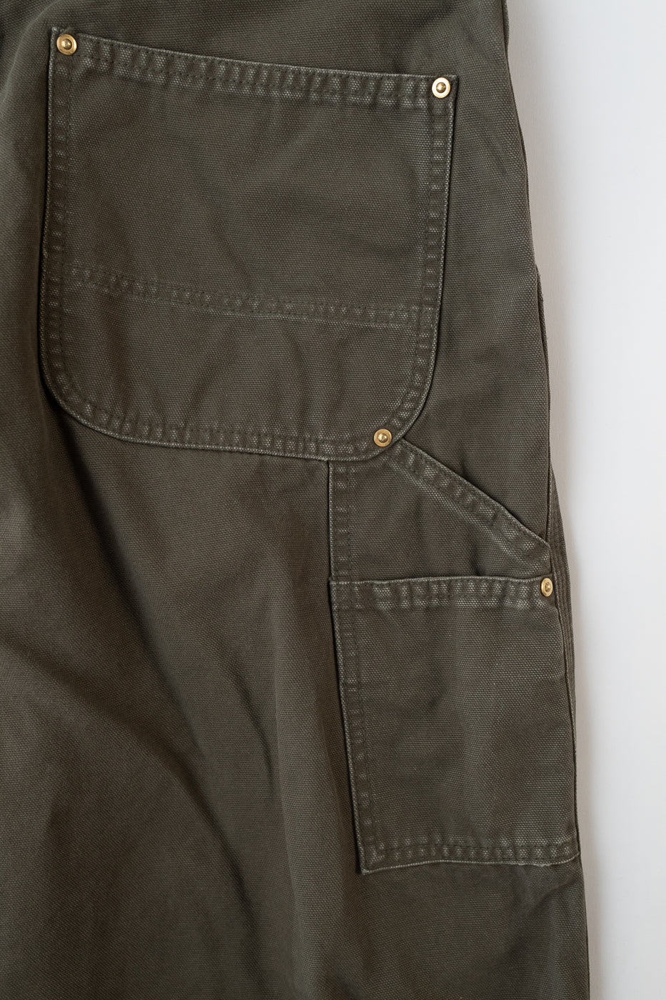 01-5328-76- Dad's Fit Painter's Pants Canvas - Army Green