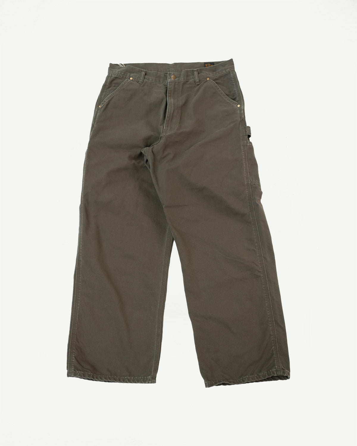01-5328-76- Dad's Fit Painter's Pants Canvas - Army Green