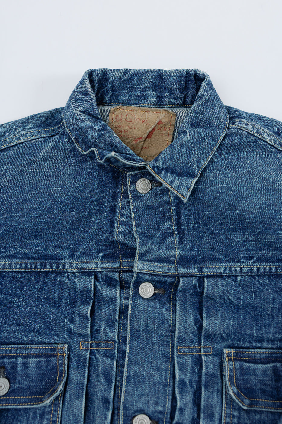01-6002-84 - 1950s Type II Denim Jacket - Two Year Wash | Dant