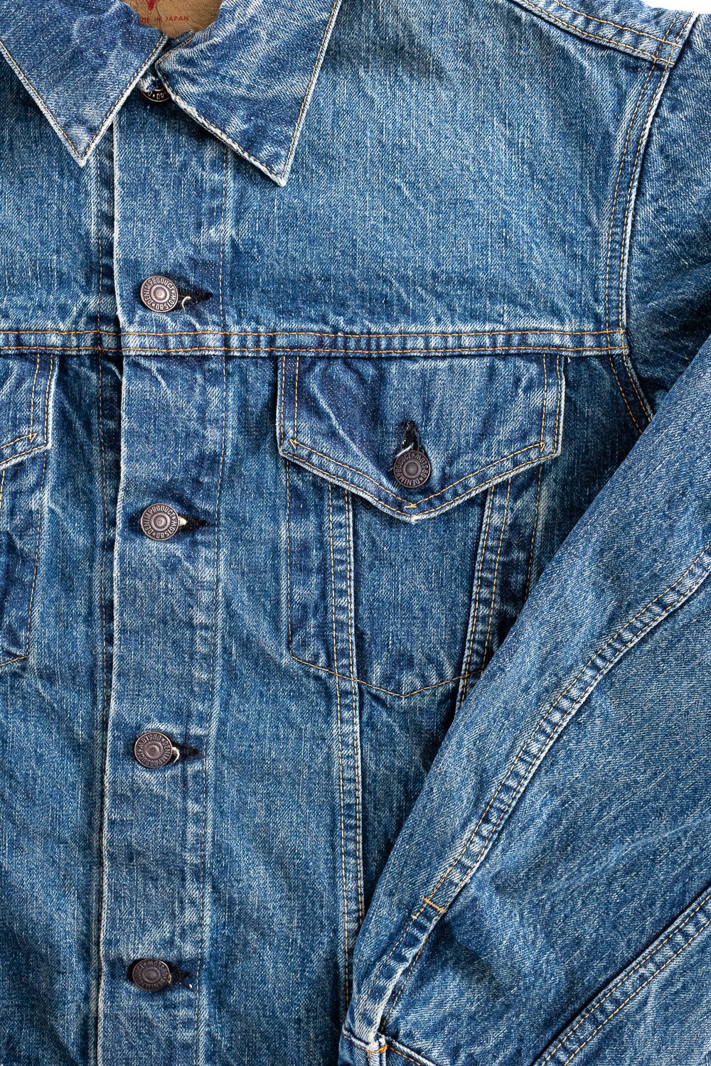 01-6005-83 1960s Type III Denim Jacket Vintage Used Wash