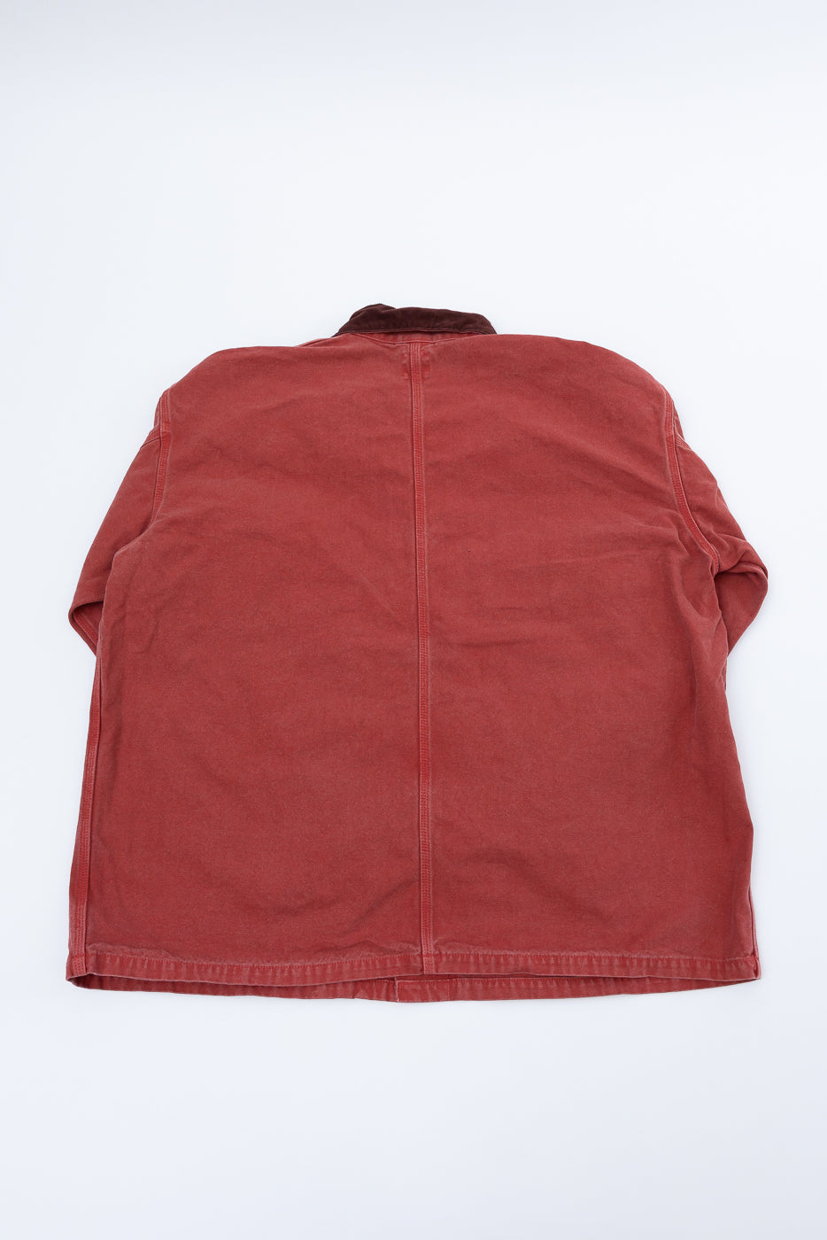 01-6034-25S - Relaxed Fit Coverall Jacket - Red