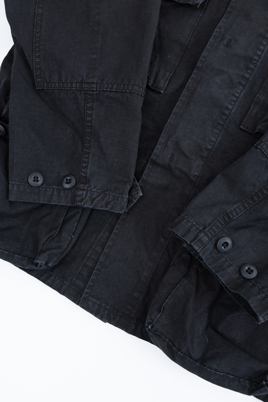 01-6110-61S - Ripstop BDU Jacket - Black Stone | Dant