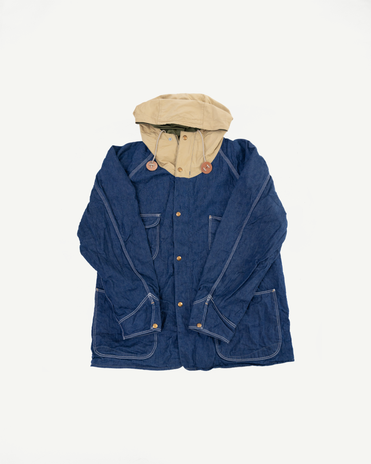 01-6143-81 - 60/40 Hooded Coverall - One Wash | Dant 01-6143-81 - 60/40 Hooded Coverall - One Wash | Dant