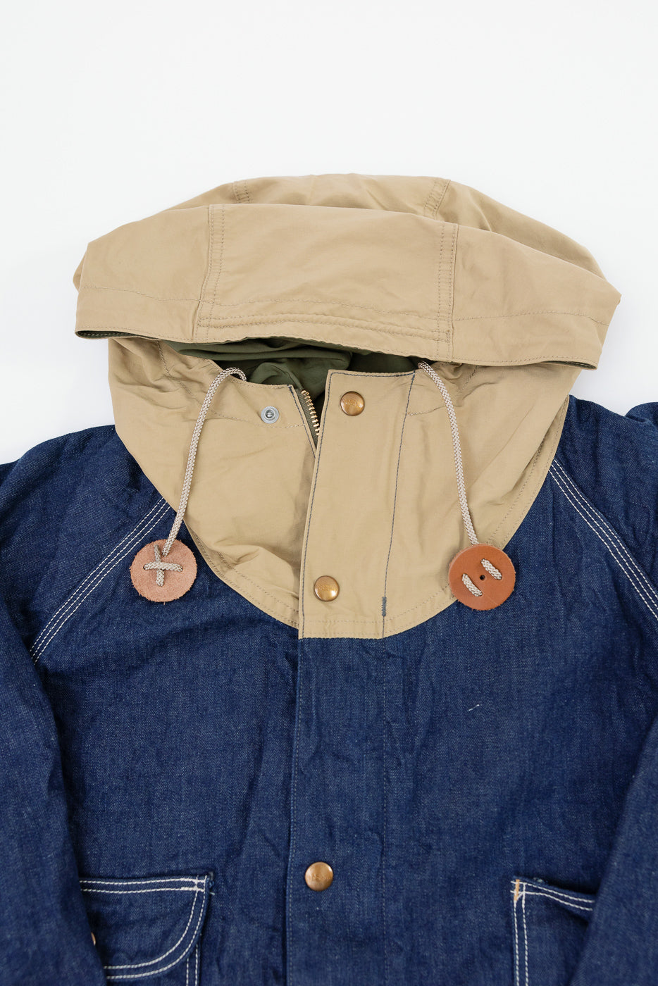 01-6143-81 - 60/40 Hooded Coverall - One Wash | Dant