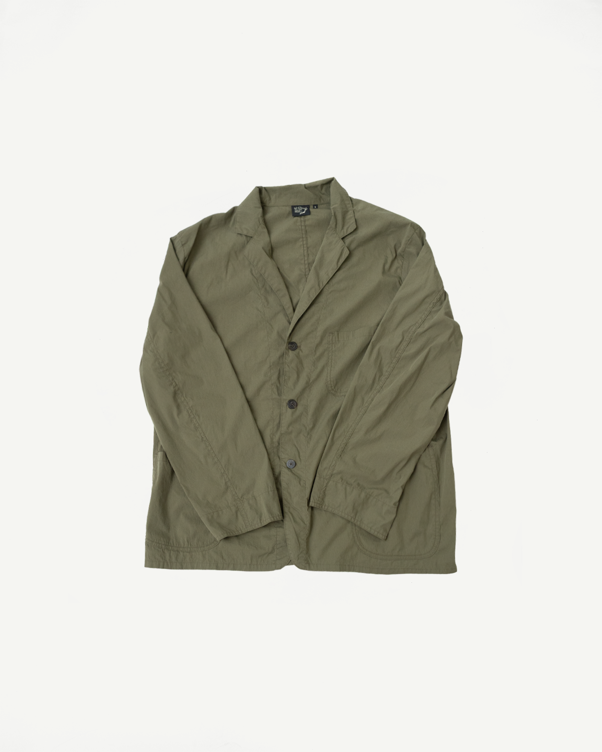 01-6153-76 - Light Simple Work Jacket - Army Green