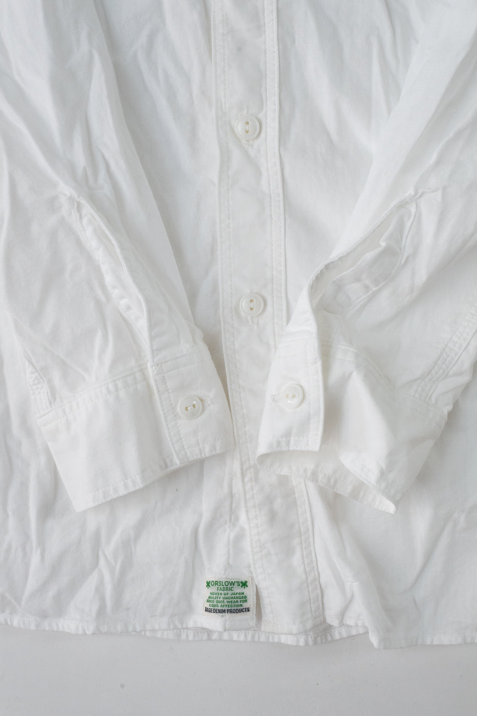 01-8070-69 - Lightweight Chambray Slim Fit Work Shirt - White