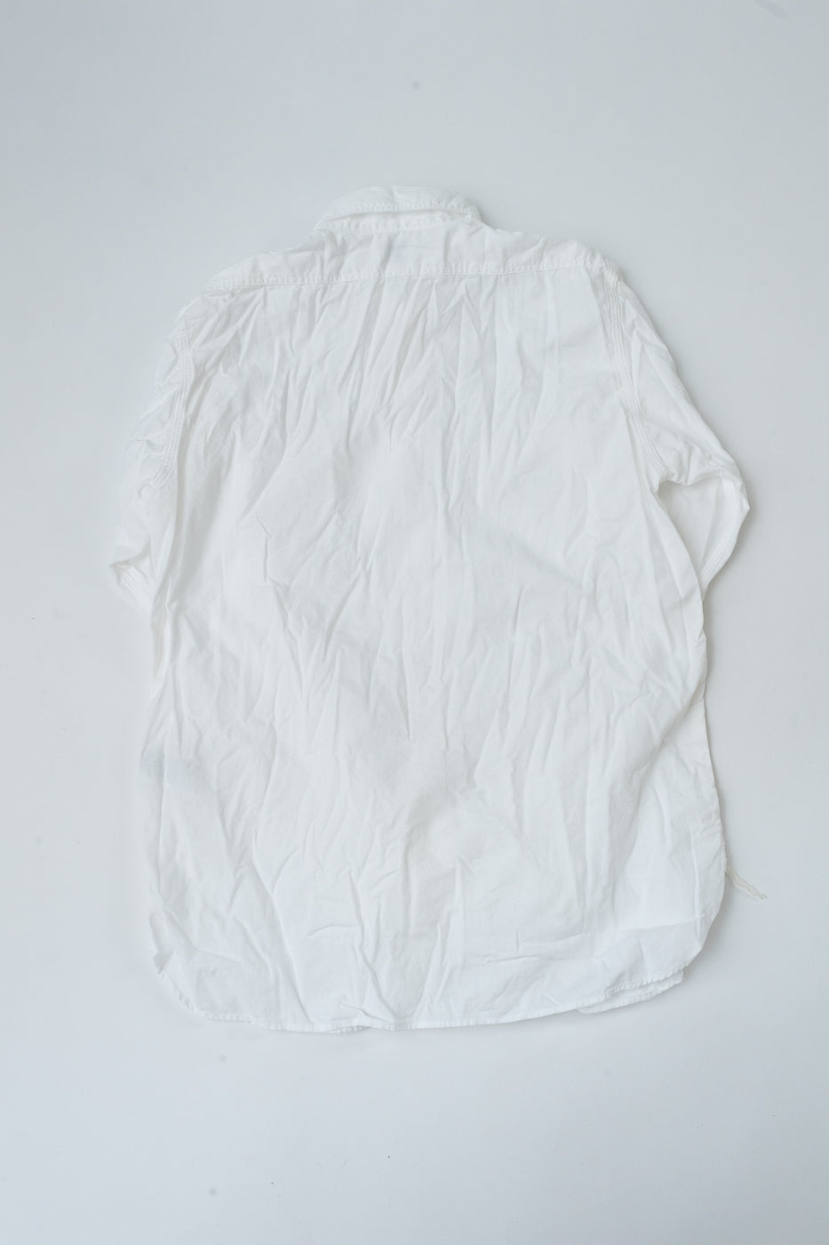 01-8070-69 - Lightweight Chambray Slim Fit Work Shirt - White