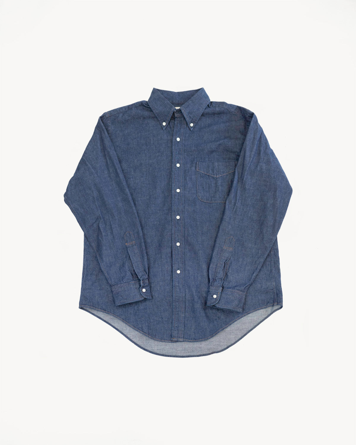 01-8112-81 - Button Down Denim Shirt - One Wash