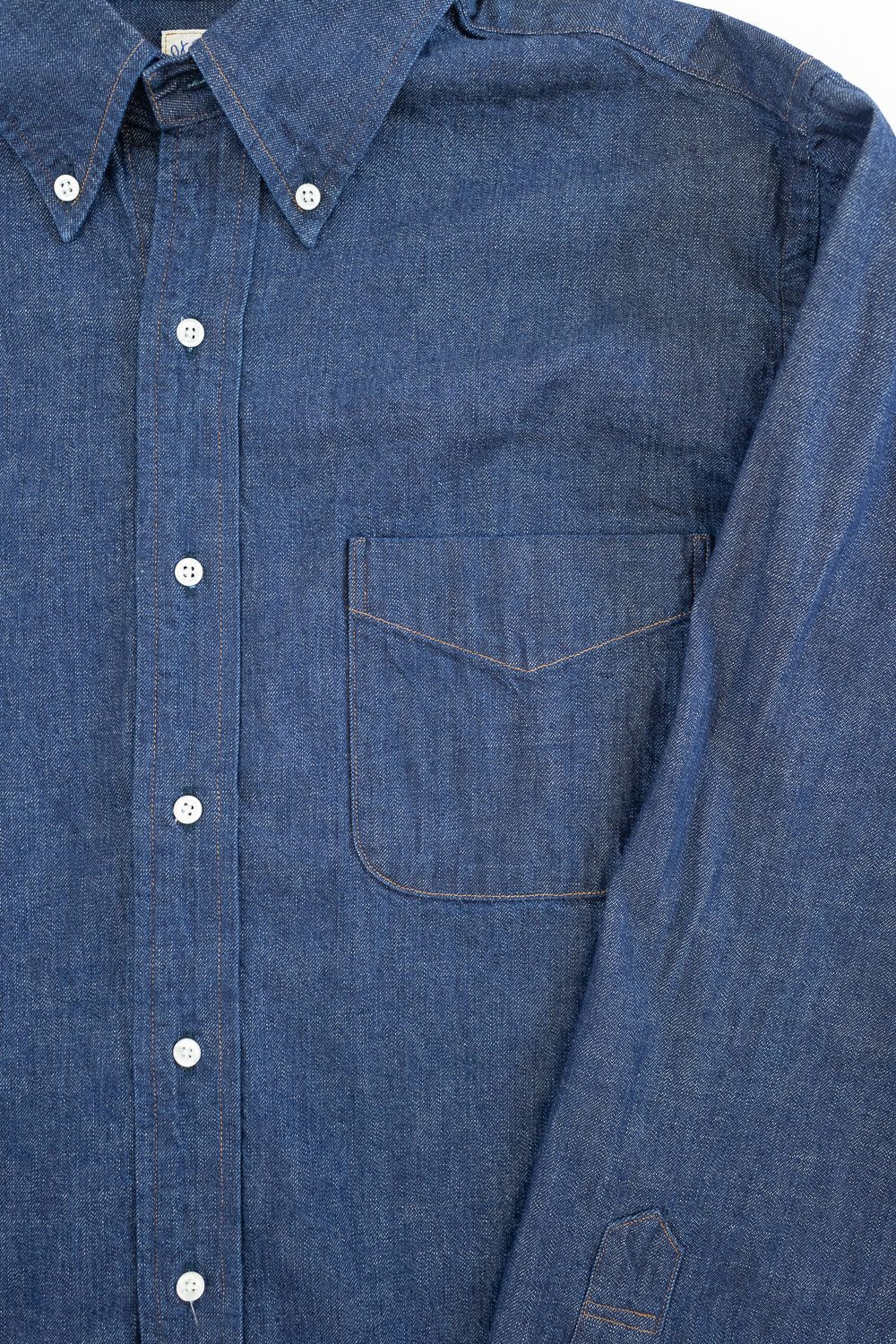 01-8112-81 - Button Down Denim Shirt - One Wash