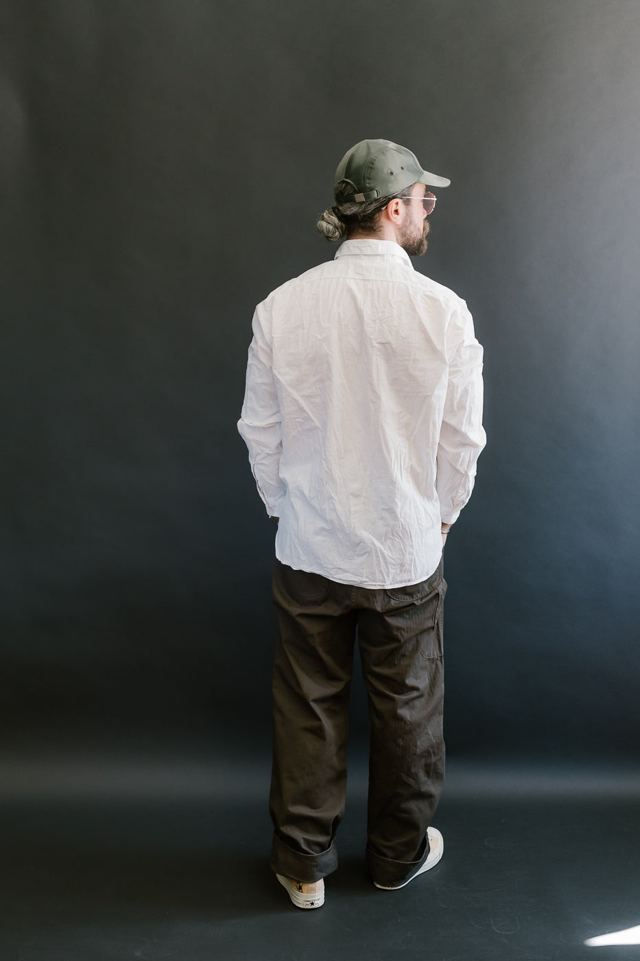01-8270-69 - Lightweight Chambray Work Shirt - White