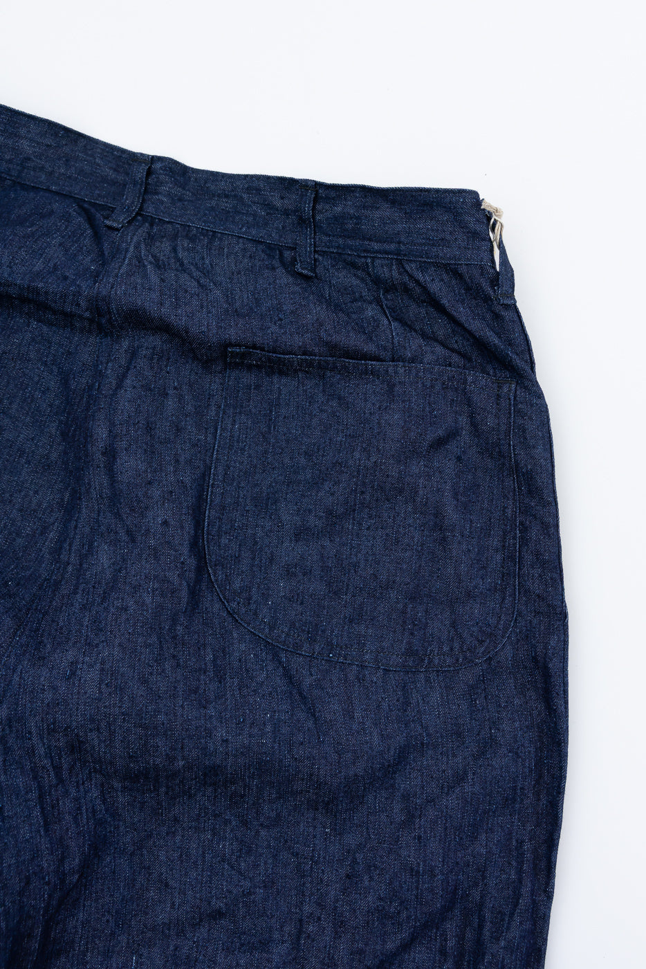 01-V5130-L81 - WWII U.S. Navy Utility Linen Denim Pants - One Wash