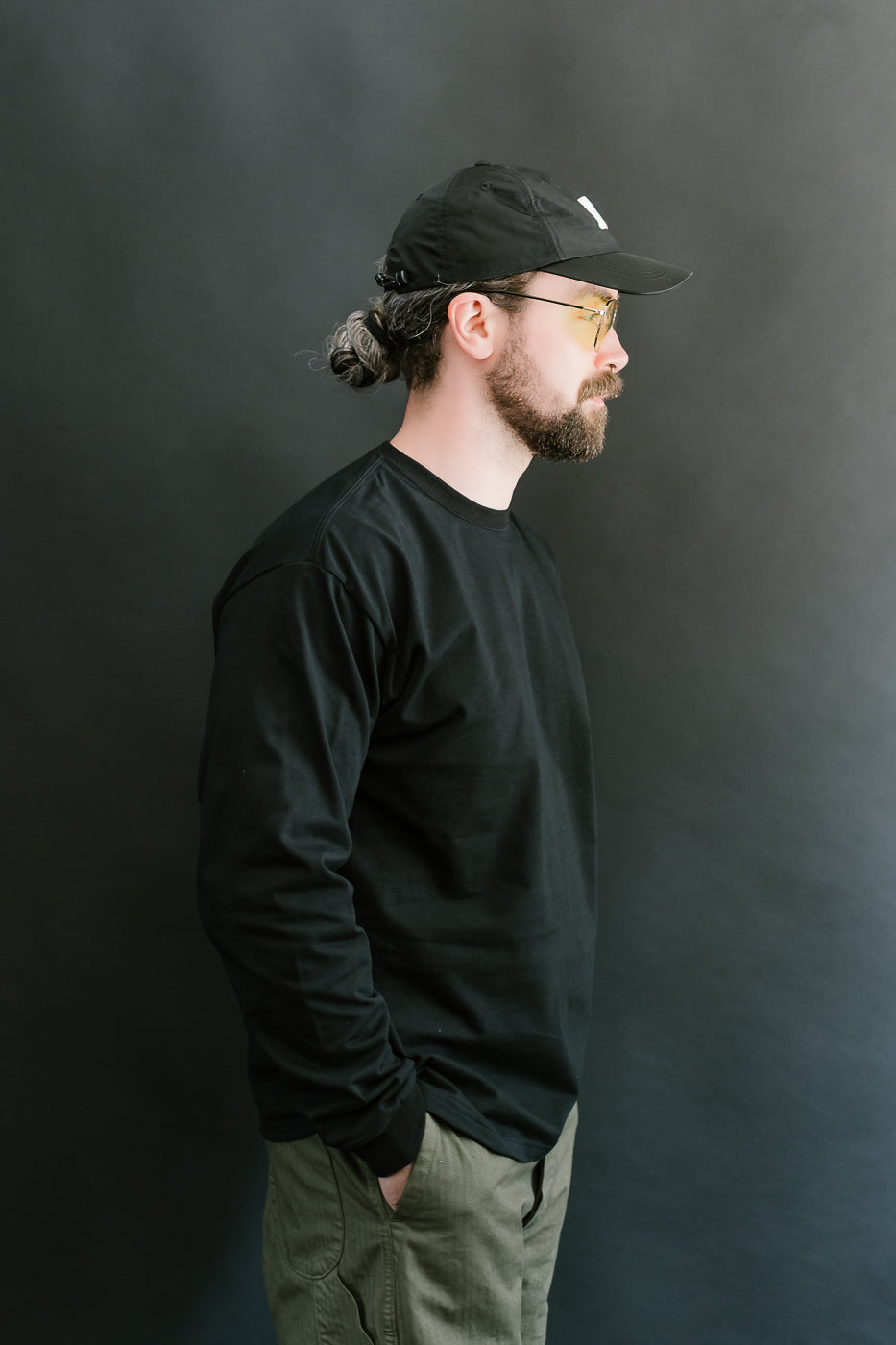 03-0013-61 - Long Sleeve T-Shirt - Black