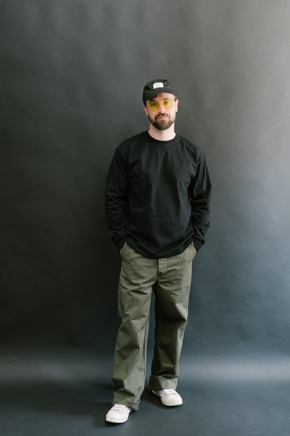 03-0013-61 - Long Sleeve T-Shirt - Black