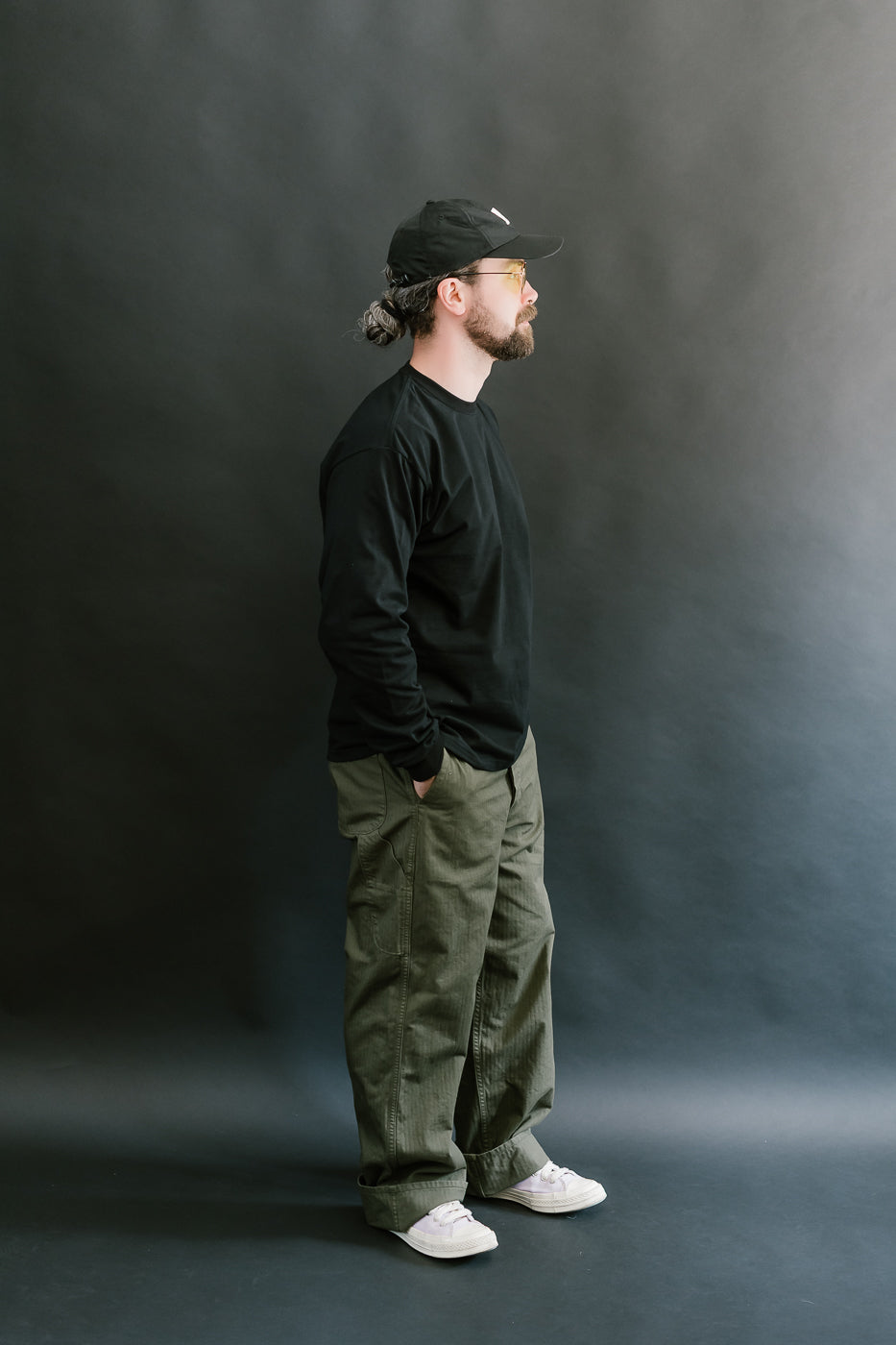 03-0013-61 - Long Sleeve T-Shirt - Black