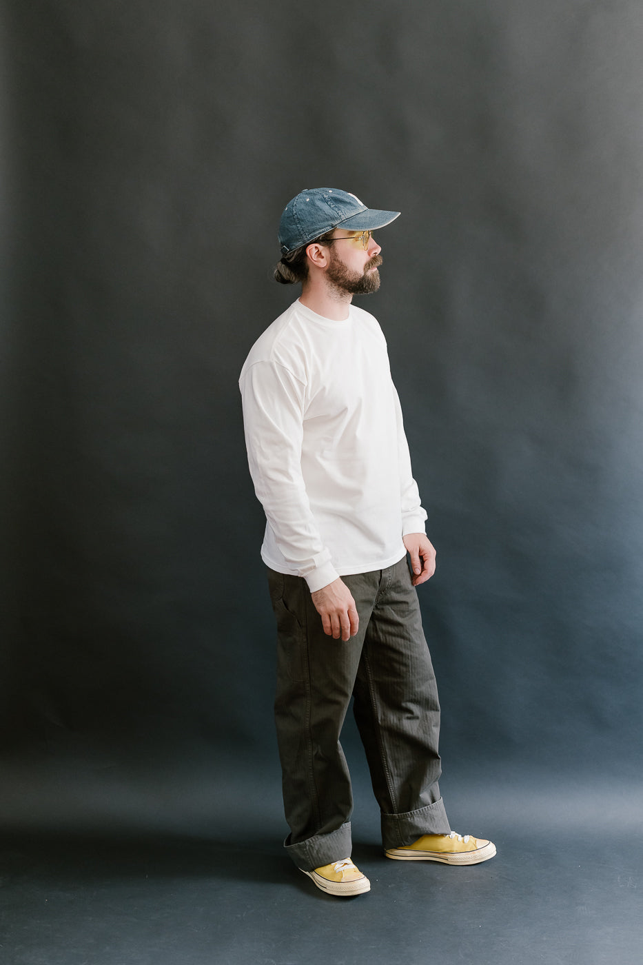 03-0013-69 - Long Sleeve T-Shirt - White